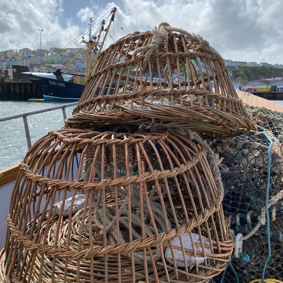 Lobster Pot Apartment With Stunning Harbour And Sea Views And Free Parking For One Car & Pet Friendly Brixham Exterior photo